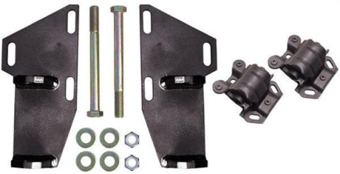 Trans-Dapt Performance Engine Swap Motor Mounts for 1985-2004 ASTRO, SAFARI - 4676 Mounts, Swap, Rubber, Black, Chevy, GMC, Astro/Safari, Small Block V8/V6, Kit