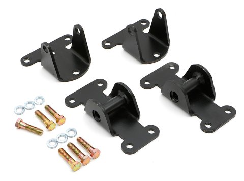 Trans-Dapt Performance Motor Mounts 4228 Mounts, Engine Swap, Complete Mount, Bolt-In, Steel, Chevy, Pontiac, Big Block, Small Block, V6, Set of 4