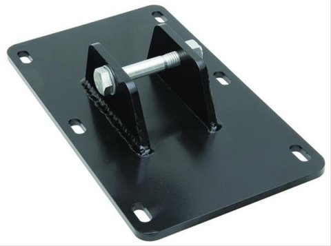 Trans-Dapt Performance Engine Lift Plates 4151 Plate, Steel, Black, GM LS Valley Mounting, Each