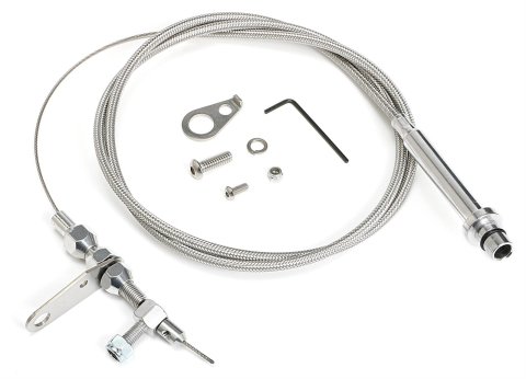 Trans-Dapt Performance Products Automatic Transmission Kickdown Cables 8969 TRANSMISSION KICKDOWN CABLE GM 350 56"