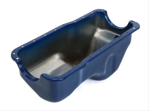 Trans-Dapt Performance Products Oil Pans 8353 FORD 351W 1988-97 TRUCK & VAN BLUE POWDER COATED OIL PAN