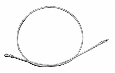 Trans-Dapt Performance Replacement Hood Pin Lanyards 4054 Lanyards, Replacement, Plastic Covered, Pair