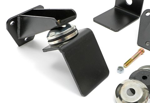 Trans-Dapt Performance Engine Swap Motor Mounts 4100 Mounts, Swap, Complete Mount, Weld-In, Steel, Jeep, Chevy Small Block/GM V6, Kit
