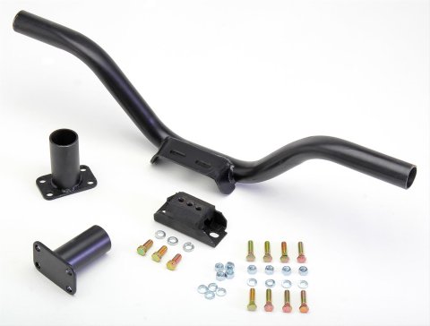 Trans-Dapt Performance Universal Transmission Mounts 9444 Crossmember, Transmission, Steel, Black, 26 in. to 36 in. Width, Universal, Automatic, Manual, Kit