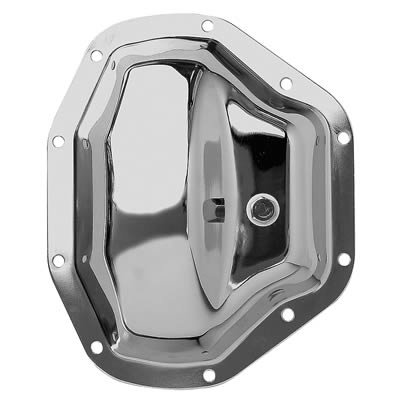 Trans-Dapt Performance Chrome 10 Bolt Dana 80 Differential Cover 4808 Cover, 10-bolt, Steel, Chrome, Filler Plug, for Rear Axle, Each