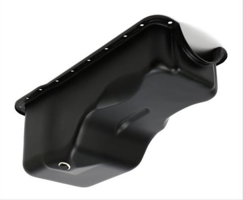 Trans-Dapt Performance Products Oil Pans 8714 FORD 351W ASPHALT BLACK POWDER COATED OIL PAN