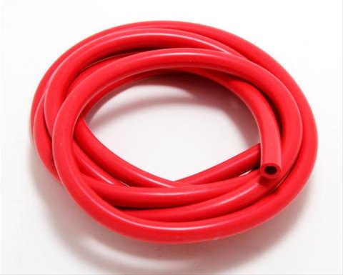 Trans-Dapt Performance Silicone Vacuum Hoses 5781 Hose, Red silicone 8mm I/D, 10ft