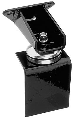 Trans-Dapt Performance Engine Swap Motor Mounts 4560 Mounts, Swap, Complete Mount, Weld-In, Rubber, Black, Jeep, Chevy, Small Block V8, V6, 4WD, Kit