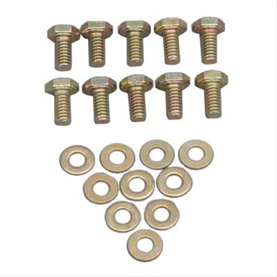 Trans-Dapt Performance Timing Cover Bolts 4920 Bolts, Steel, Zinc Plated, Chevy, Big, Small Block, Kit