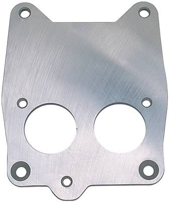 Trans-Dapt Performance Throttle Body to Carbureted Manifold Adapters 2208 Carburetor Adapter, 4-Barrel, Spread Bore To Chevy, 4.3, 5.0, 5.7L TBI, Front Mount, Kit