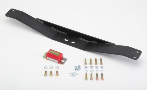 Trans-Dapt Performance Crossmembers 9639 Transmission Crossmember, Steel, Black, Ford, TH350, Kit