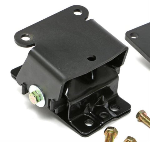 Trans-Dapt Performance Engine Swap Motor Mounts 4690 Mounts, Swap, Steel, Black, Chevy, GMC, Small Block, Kit
