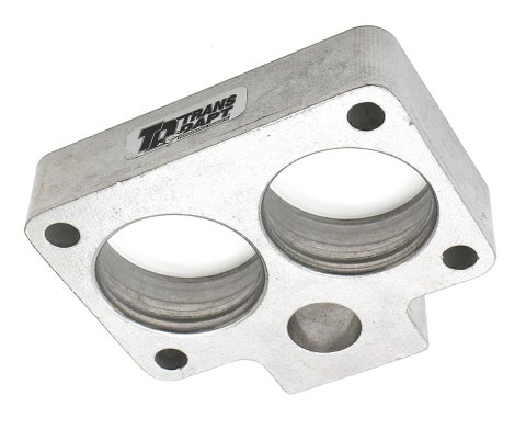Trans-Dapt Performance Torque-Curve MPFI Spacers 2515 Throttle Body Spacer, Torque-Curve, Aluminum, Natural, 1 in., Dodge, Pickup, Each