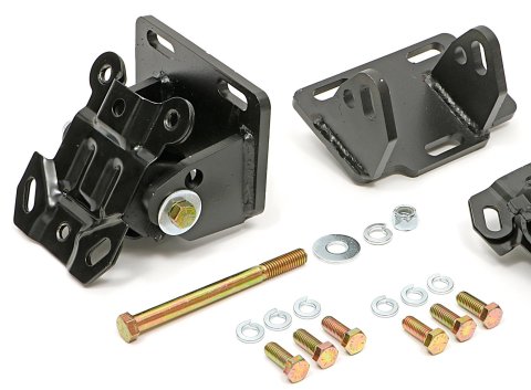 Trans-Dapt Performance Engine Swap Motor Mounts 4606 Mounts, Swap, Complete Mount, Bolt-In, Chevy, GMC, Pickup/SUV, GM V6, 4.3L, Kit