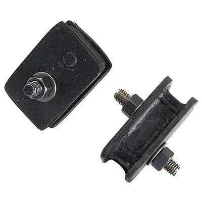 Trans-Dapt Performance Motor Mounts 4221 Mounts, Heavy Duty Replacements, for Mopar, Short, Set of 2