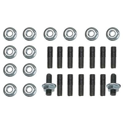 Trans-Dapt Performance Valve Cover Stud Kits 9961 Fasteners, Style, Steel, Black, Chevy, Big Block, Set of 14