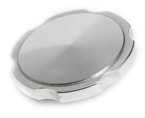 Trans-Dapt Performance Products Radiator Caps 6116 POL. ALUM. PLAIN 16 LB. RADIATOR CAP W/ NOTCHED EDGE