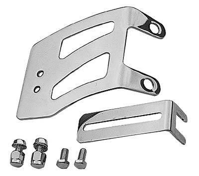 Trans-Dapt Performance Throttle Cable Brackets 9756 Bracket Set SB Chevy Chrome