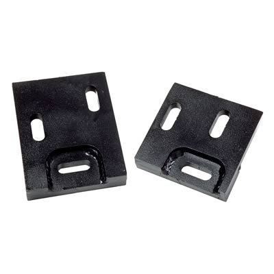 Trans-Dapt Performance Engine Swap Motor Mounts 9716 Mounts, Swap, Complete Mount, Bolt-In, Steel, Black, Ford, Small Block Windsor, RWD, Kit