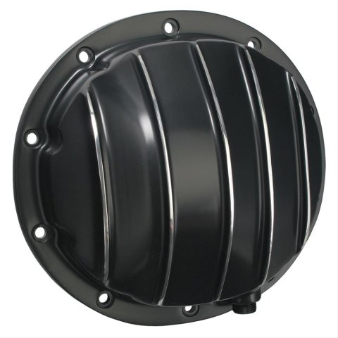 Trans-Dapt Performance Finned Aluminum 10 Bolt GM 8.5 Inch Differential Cover 9937 Cover, Aluminum, Black Powdercoated/Polished, GM, in., Kit