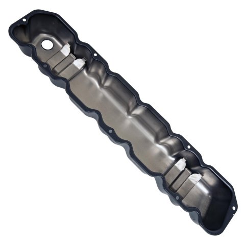 Trans-Dapt Performance PerfectMatch Valve Covers 8619 Cover, PerfectMatch, Perimeter Bolt Mounting, Steel, Black Powdercoat, AM General, Jeep, 232, 258, Each