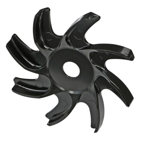 Trans-Dapt Performance Products Alternator Pulleys 7184 Pulley, Black AlumAlternator Pulley Fan
