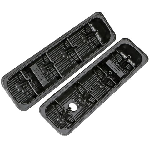Trans-Dapt Performance Products Valve Covers 7443 Cover, 87-Up Chev 50-57L Black Lo Baffled V/C