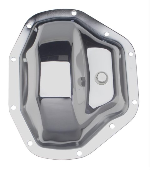 Trans-Dapt Performance Chrome 10 Bolt Dana 80 Differential Cover 9040 Cover, Steel, Chrome, 80, Kit