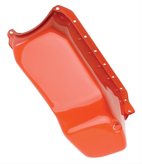 Trans-Dapt Performance Products Oil Pans 9948 86-00 Sb Chevy Pan- Chevy Orange