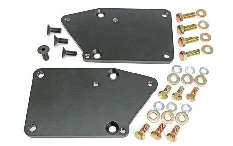 Trans-Dapt Performance Motor Mounts 4522 Mounts, Frame Bracket Style, Weld-in, Rear Left/Rear Right, Chevrolet, 6.2L Gen V, Pair