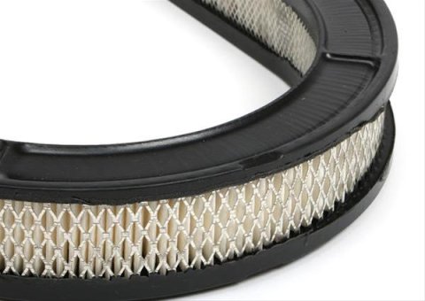 Trans-Dapt Performance High-Flow Replacement Air Filter Elements 2324 Element, High Flow, Replacement, Oval, Paper, White, Each