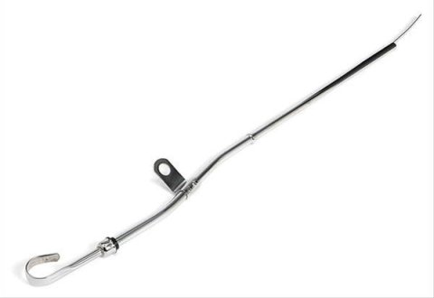 Trans-Dapt Performance Engine Oil Dipstick and Tube Kits 9223 with Tube, Engine, Steel, Chrome, Ford, Cleveland, Each