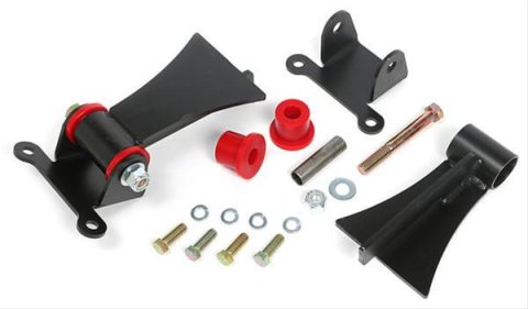 Trans-Dapt Performance Motor Mounts 4514 Mount, Street Rod Style, Oldsmobile 330-455 Engines, Universal, Bushing Style Mounts, Polyurethane, Kit
