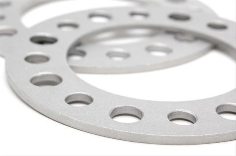 Trans-Dapt Performance Disc Brake Spacers 7108 Wheel Spacers, Aluminum, 8 x 6.50 in., 1/4 in. Thick, 8.00 in. O.D., Pair