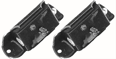 Trans-Dapt Performance Engine Swap Motor Mounts 9717 Mounts, Swap, Complete Mount, Bolt-In, Steel, Black, Ford, Small Block Windsor, RWD, Kit