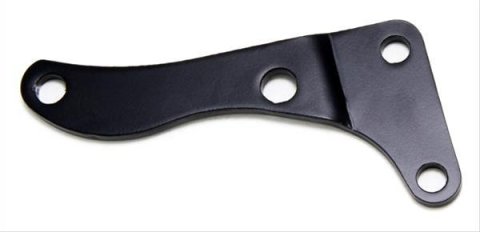 Trans-Dapt Performance Steel Alternator Brackets 8537 Bracket, Lower, Passenger Side, Long Water Pump Mount Style, Steel, Black, Chevy, GMC, Oldsmobile