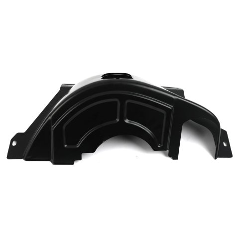 Trans-Dapt Performance Flexplate Dust Covers 7447 Cover, Flywheel Cover, Steel, Black, Chevy, 700R4, Each