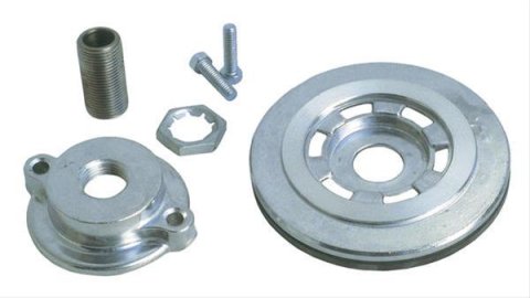 Trans-Dapt Performance Spin-On Oil Filter Adapters 1024 Adapter, Filter, Canister to Conversion, Aluminum, Natural, 3/4-16 in. Thread, Chevy, GMC, Kit