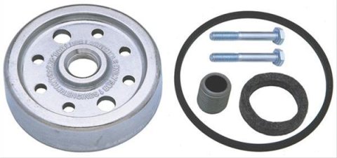 Trans-Dapt Performance Spin-On Oil Filter Adapters 1059 Adapter, Filter, Canister to Conversion, Aluminum, 13/16-16 in. Filter, 1/4 in. Bolts, Chevy, Kit
