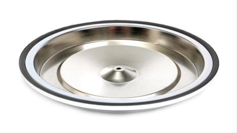 Trans-Dapt Performance Chrome Air Cleaner Tops 2366 Top, Round, Steel, Chrome, Chevy, GMC, Each