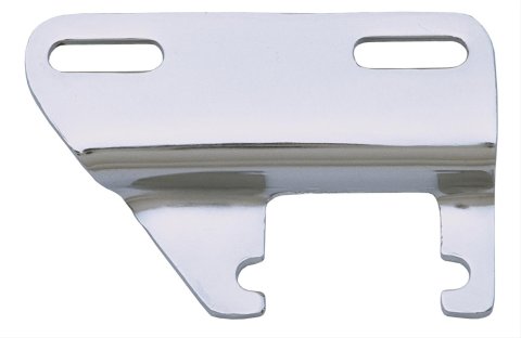 Trans-Dapt Performance Steel Alternator Brackets 9254 Bracket, Steel, Chrome, Header Mount, Short Water Pump, Use with TRD-9008, Chevy, Small Block, Each