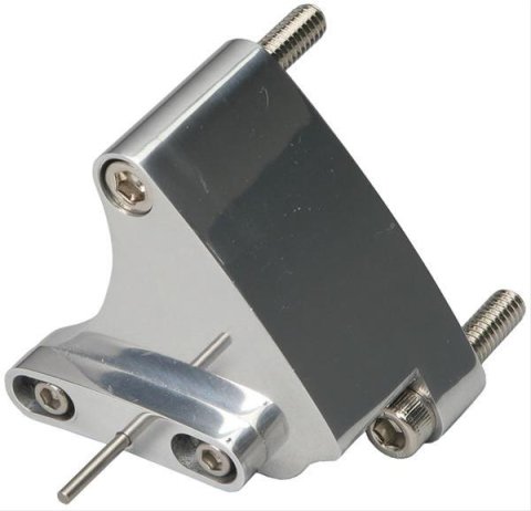 Trans-Dapt Performance Timing Pointers 6013 Tab, Aluminum, Chevy, 4.3L/Small Block V8, Clears Aluminum Cover, 6-7 in. Balancer, Each