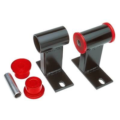 Trans-Dapt Performance Motor Mounts 4212 Mount, Heavy-Duty, Red, Polyurethane, 2.0 inch Body Lift, Jeep Wrangler, Kit