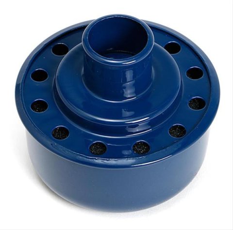 Trans-Dapt Performance Products Valve Cover Breathers 8320 PUSH-IN BREATHER CAP- FORD BLUE POWDER-COAT