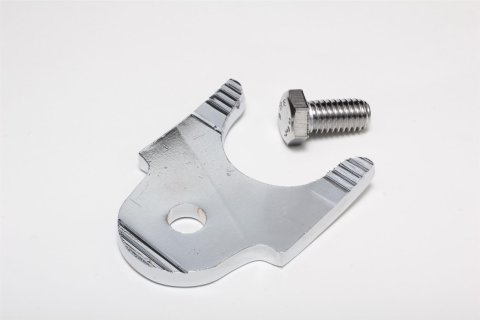 Trans-Dapt Performance Distributor Hold-Down Clamps 4115 Hold Down Clamp, Steel, Chrome, Pontiac, Each