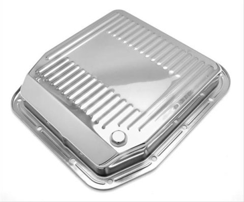 Trans-Dapt Performance Products Automatic Transmission Pans 9732 TRANSMISSION PAN CHROME FORD AOD 1980-91