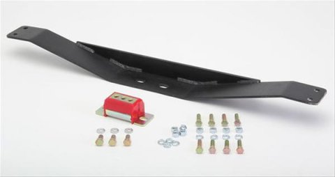 Trans-Dapt Performance Crossmembers 4146 Transmission Crossmember, Steel, Black, Ford, C-4, C-6, Kit