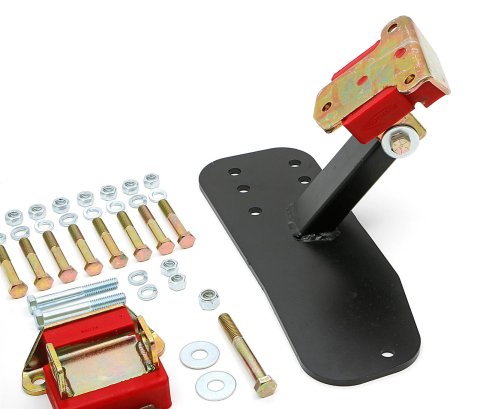 Trans-Dapt Performance Engine Swap Motor Mounts 4553 Mounts, Swap, Bolt-in, Steel, Black, Jeep, Chevy Small Block, Kit
