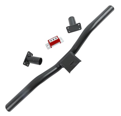 Trans-Dapt Performance Universal Transmission Mounts 6549 Crossmember, Steel, Black, 3 in. Drop, 26 in. to 36 in. Width, Chevy, 4L60E, 700R4, T-56, Kit