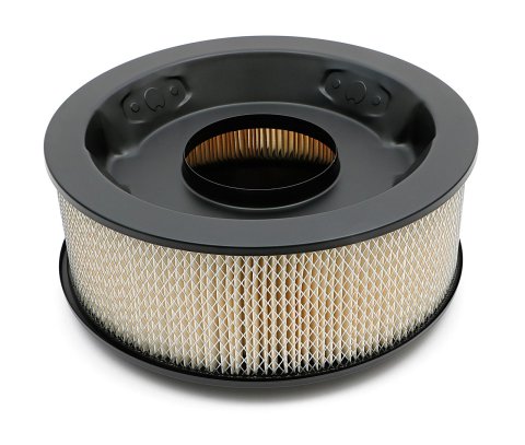 Trans-Dapt Performance Products Air Cleaners 8663 ASPHALT BLACK POWDER COATED 14" x 6" MUSCLE CAR AIR CLEANER